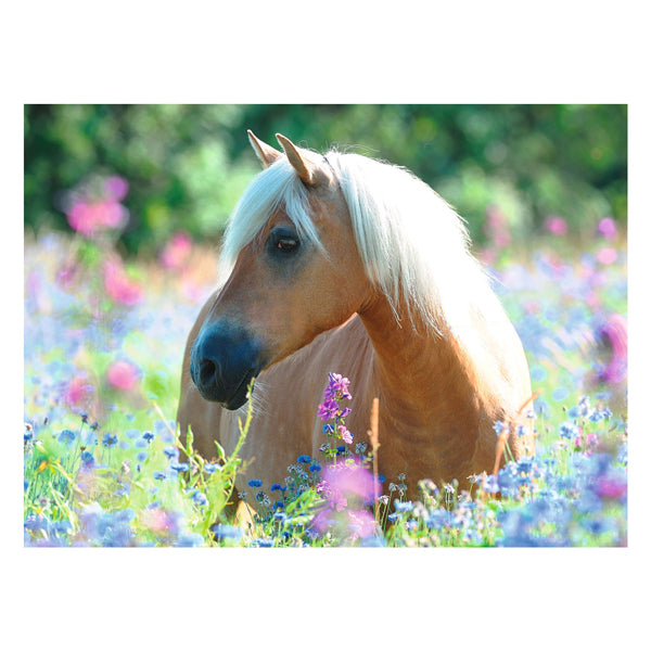 Load image into Gallery viewer, Ravensburger Legpuzzel XXL Paard Tussen de Bloemen, 300st.