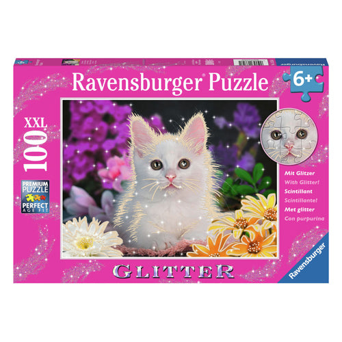 Load image into Gallery viewer, Ravensburger legpuzzel xxl schitterend katje, 100st.