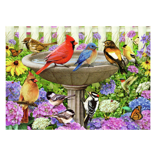 Load image into Gallery viewer, Ravensburger puzzel bij het vogelbadje - legpuzzel - 500 stukjes