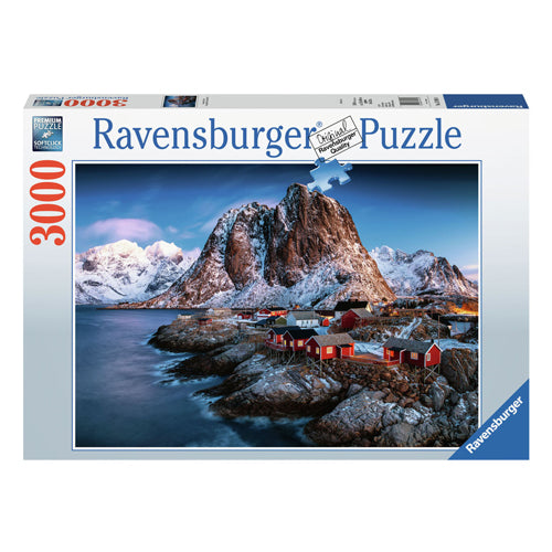 Load image into Gallery viewer, Ravensburger legpuzzel hamnoy lofoten, 3000st.