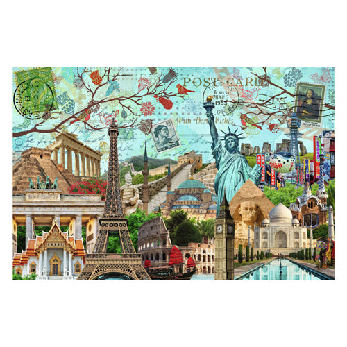 Load image into Gallery viewer, Ravensburger puzzel big city collage - legpuzzel - 5000 stukjes