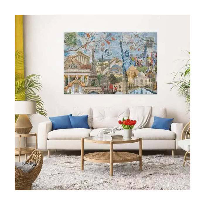 Load image into Gallery viewer, Ravensburger puzzel big city collage - legpuzzel - 5000 stukjes