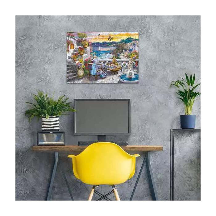 Load image into Gallery viewer, Ravensburger puzzel santorini sunset - legpuzzel - 300 large format stukjes