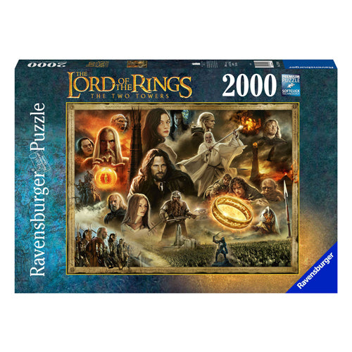 Load image into Gallery viewer, Ravensburger legpuzzel lord of the rings the two towers, 2000st.