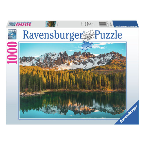 Load image into Gallery viewer, Ravensburger legpuzzel italian landscapes lago di carezza, 1000st.
