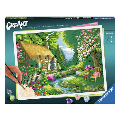 Load image into Gallery viewer, Ravensburger creart schilderen op nummer - cottage garden