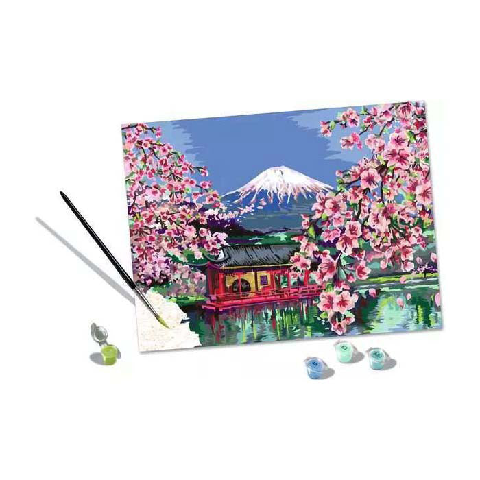 Load image into Gallery viewer, Ravensburger creart schilderen op nummer - japanese cherry blossom