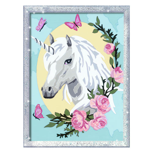 Load image into Gallery viewer, Ravensburger creart unicorn portrait - schilderen op nummer voor kinderen
