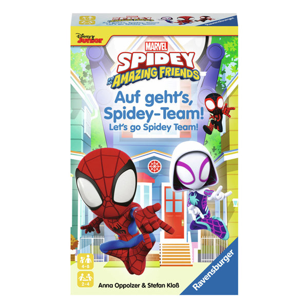 Load image into Gallery viewer, Ravensburger spidey and his amazing friends pocket bordspel