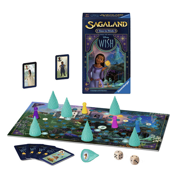 Load image into Gallery viewer, Ravensburger disney wish sagaland pocket bordspel