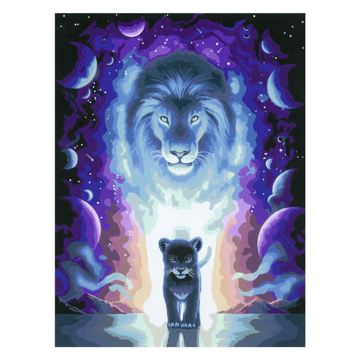 Load image into Gallery viewer, Ravensburger lion jojoesart edition - schilderen op nummer voor volwassenen