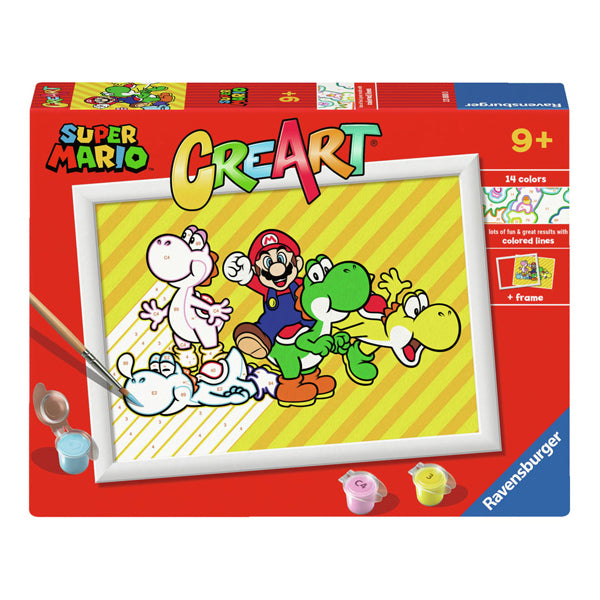 Load image into Gallery viewer, Ravensburger creart schilderen op nummer - super mario