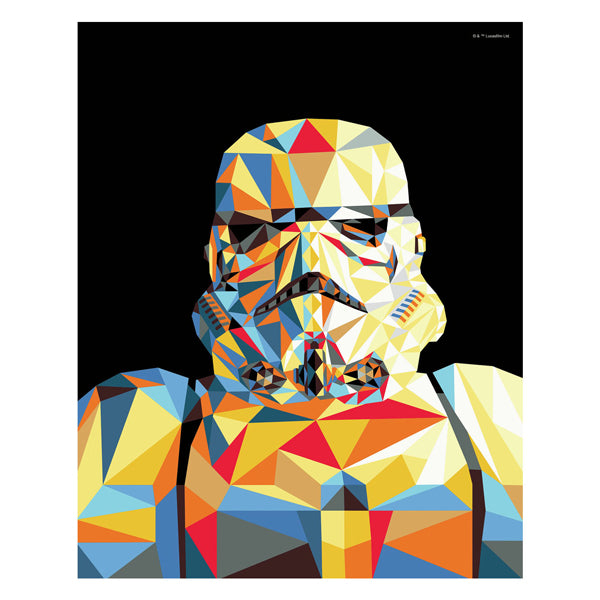 Load image into Gallery viewer, Ravensburger schilderen op nummer star wars stormtrooper creatief pakket.