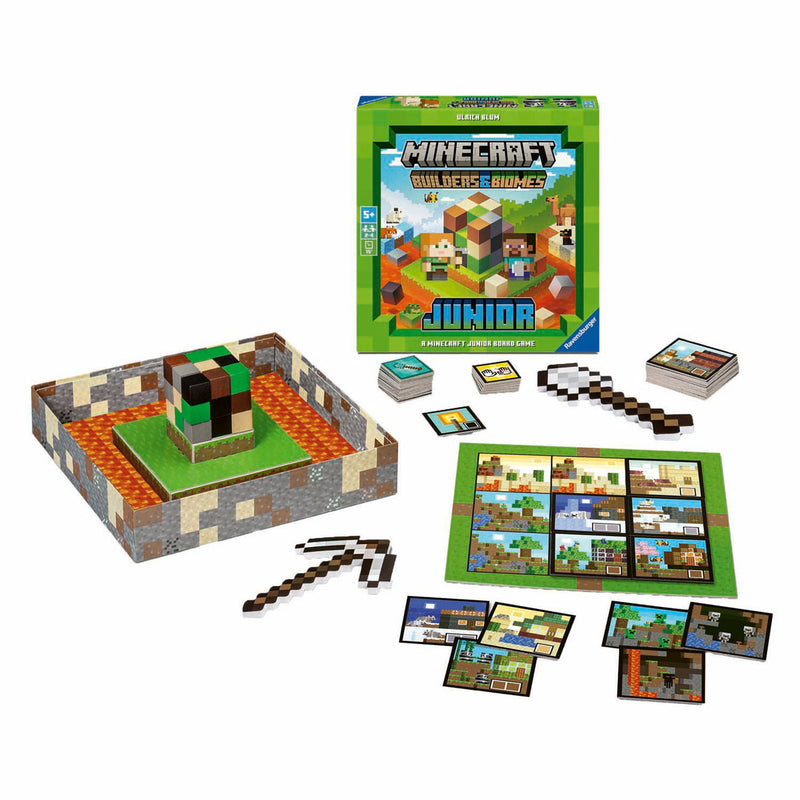 Load image into Gallery viewer, Ravensburger minecraft builder en bimoes kinderspel junior
