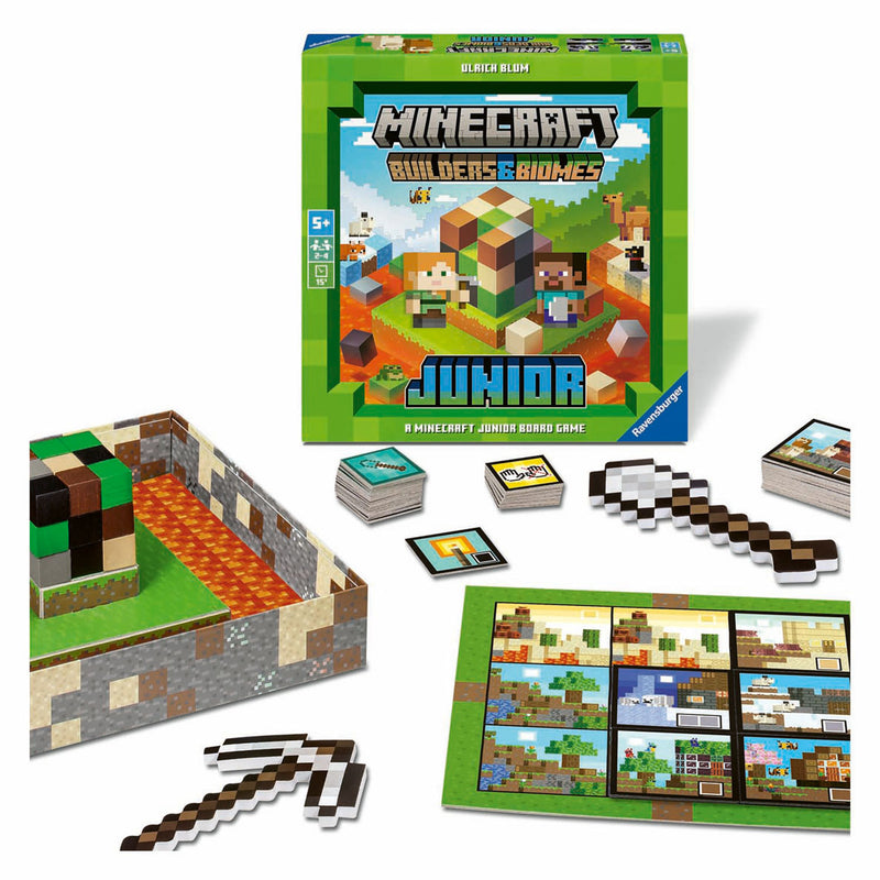 Load image into Gallery viewer, Ravensburger minecraft builder en bimoes kinderspel junior