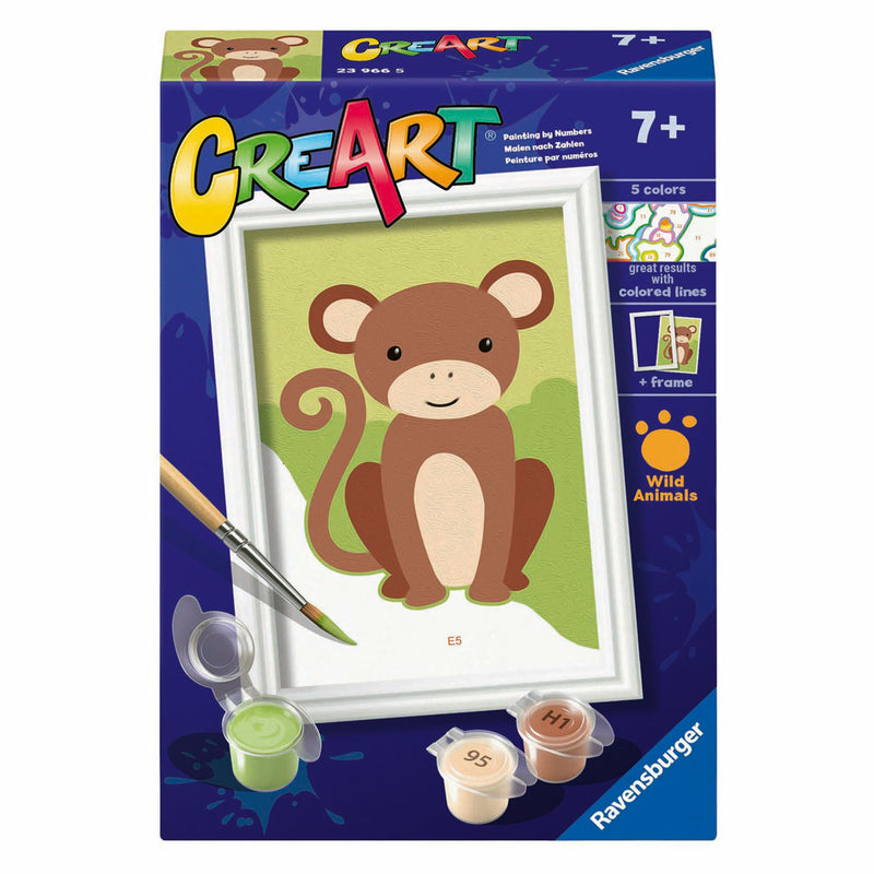 Load image into Gallery viewer, Ravensburger creart wild monkey