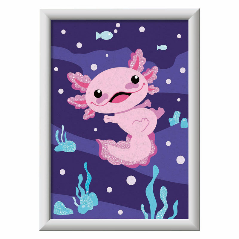 Load image into Gallery viewer, Ravensburger creart schilderen op nummer - axolotl