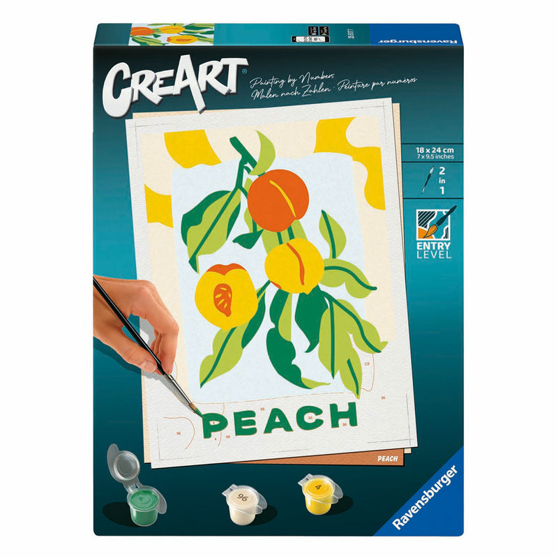 Load image into Gallery viewer, Ravensburger creart schilderen op nummer - perzik