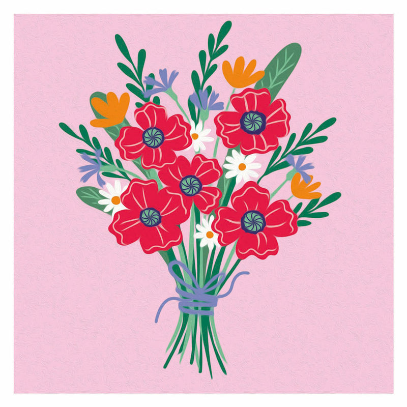 Load image into Gallery viewer, Ravensburger creart schilderen op nummer - klaprozen boeket