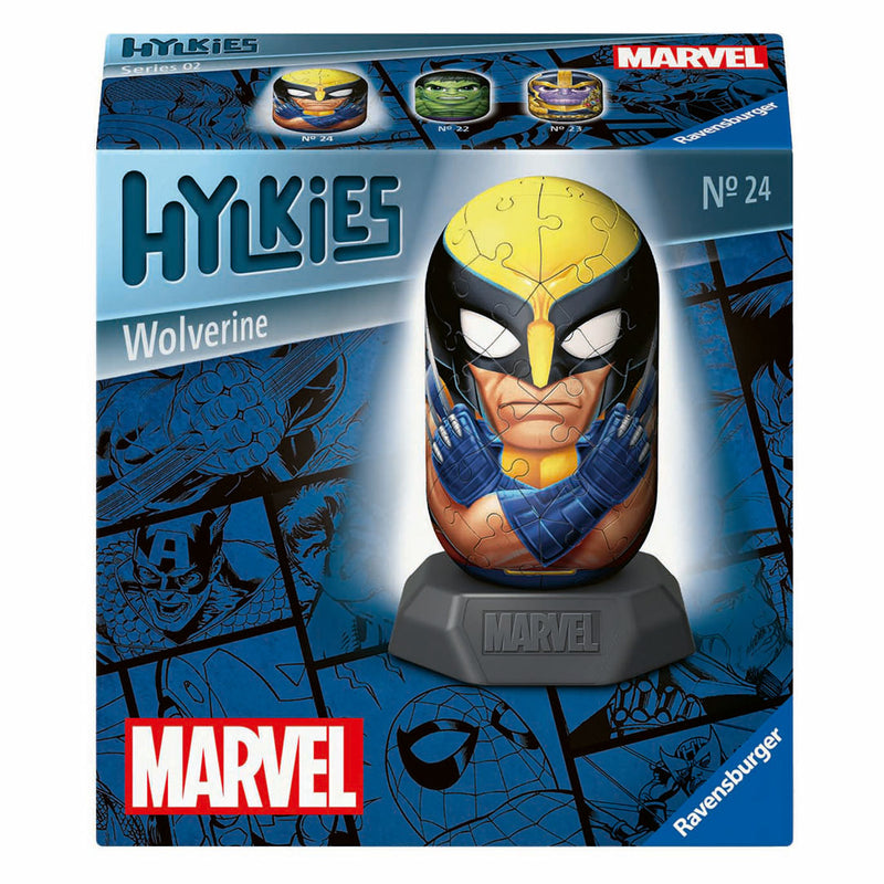 Load image into Gallery viewer, Ravensburger 3d puzzel hylkies marvel wolverine, 54st.