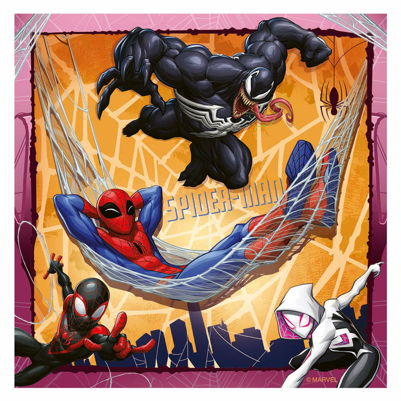 Load image into Gallery viewer, Ravensburger legpuzzel spiderman, 3x49st.