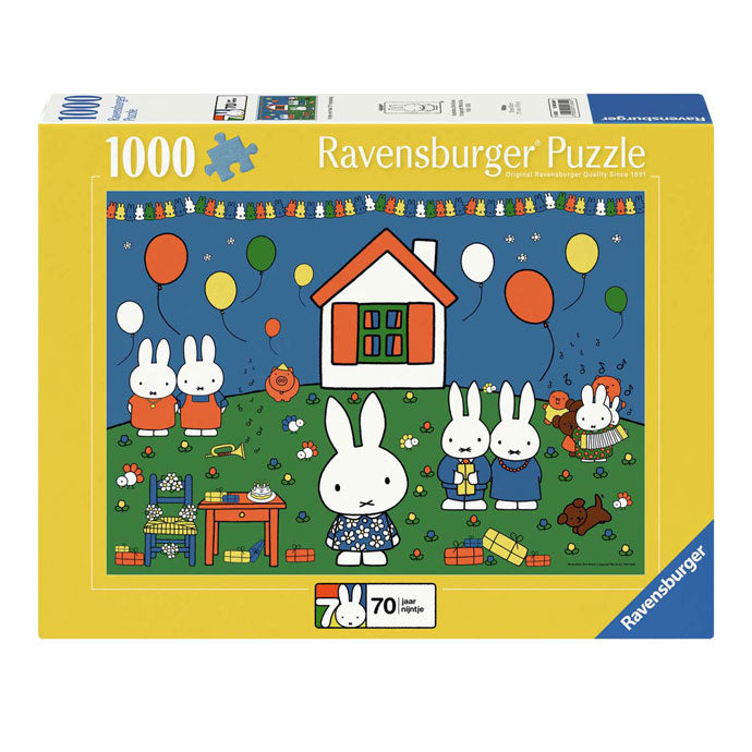 Load image into Gallery viewer, Ravensburger legpuzzel nijntje 70 jaar, 1000st.