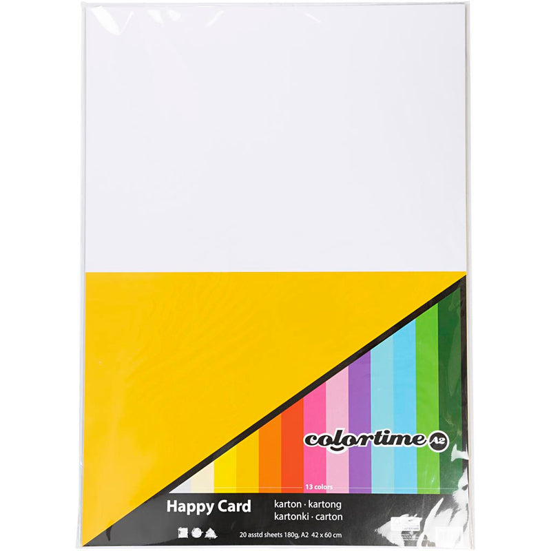 Afbeelding laden in galerijviewer, Https: www.cchobby.nl lentekarton-a2-vel-420x594-mm-180-gr-diverse-kleuren-20-div-vellen-1-doos