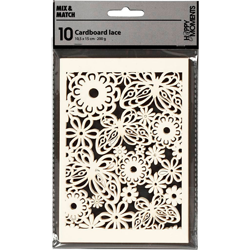 Load image into Gallery viewer, Creativ company https: www.cchobby.nl patroonkarton-vel-10-5x15-cm-200-gr-off-white-10-stuk-1-doos