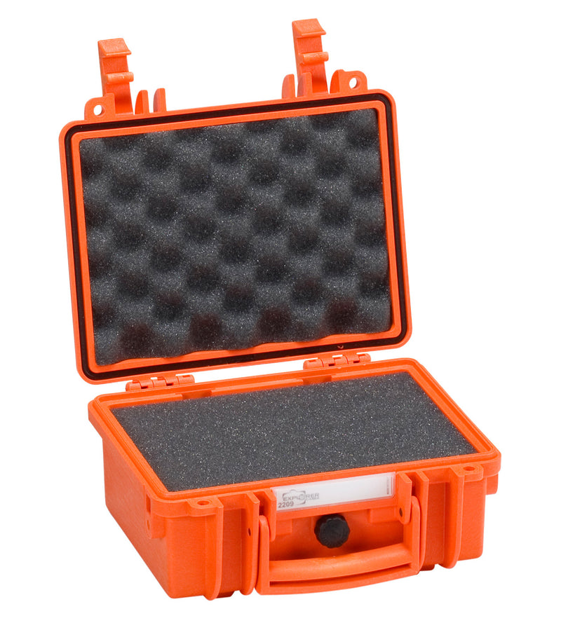 Load image into Gallery viewer, Explorer Cases 2209 Koffer Oranje met Plukschuim