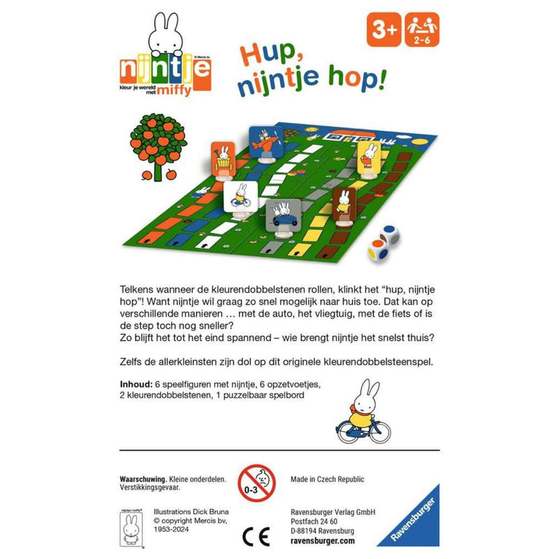 Load image into Gallery viewer, Ravensburger hup nijntje hop dobbelspel