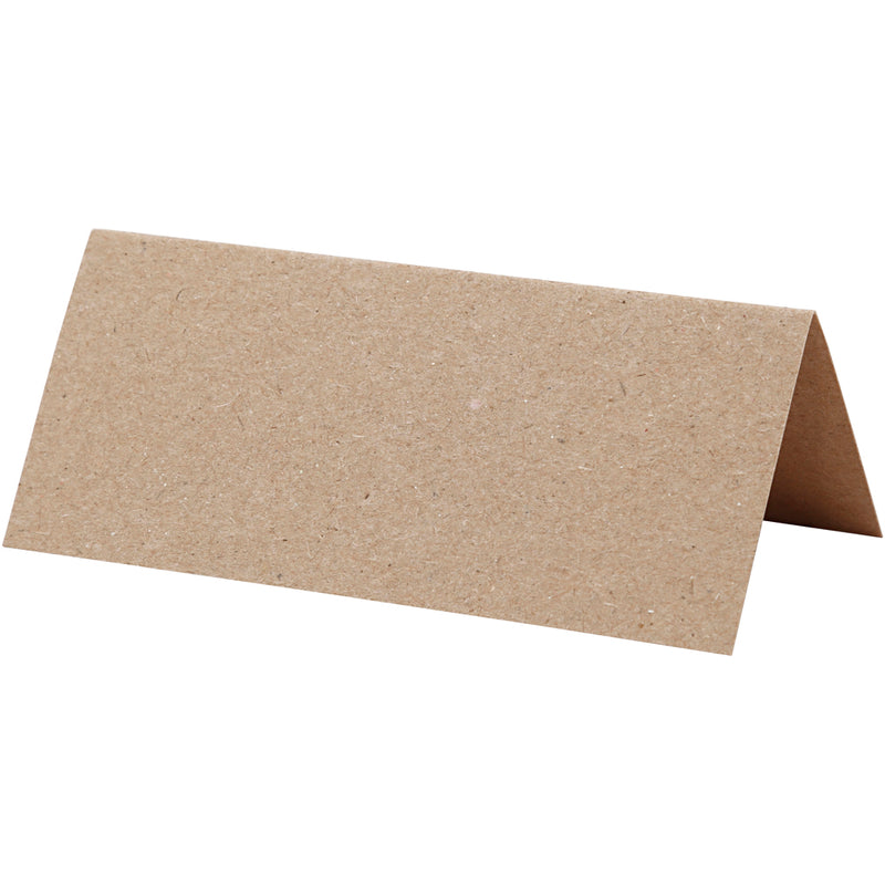 Load image into Gallery viewer, Creativ company naamkaarten, afm 9x4 cm, 220 gr, naturel, 20 stuk 1 doos