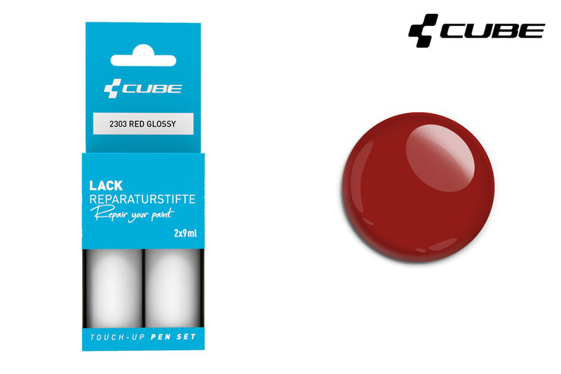 Load image into Gallery viewer, Cube touch-up pen set red glossy | #2303