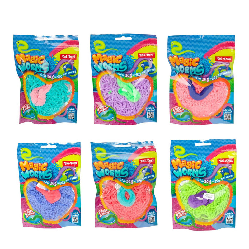 Load image into Gallery viewer, Toi-toys magische worm met mini wormpjes 30gr