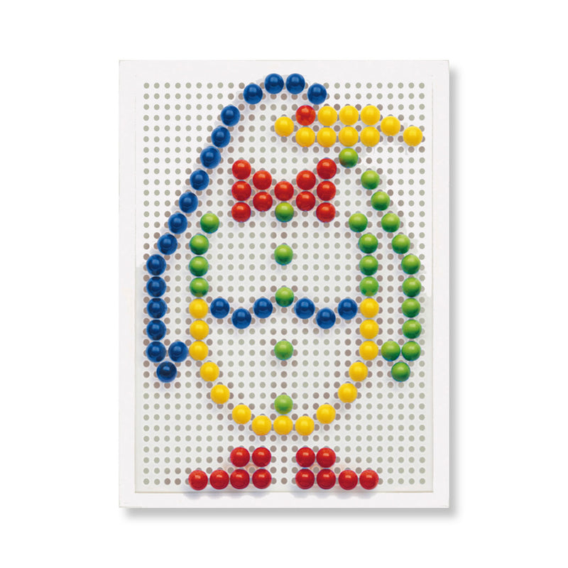 Load image into Gallery viewer, Quercetti insteek mozaïek, 100 pins