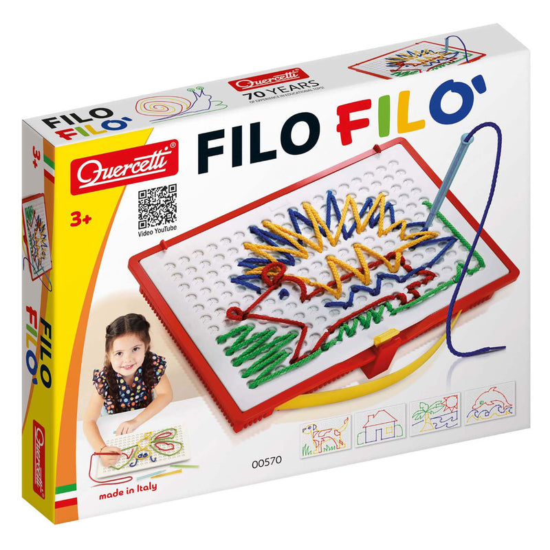 Afbeelding laden in galerijviewer, Quercetti filo rijgen egel