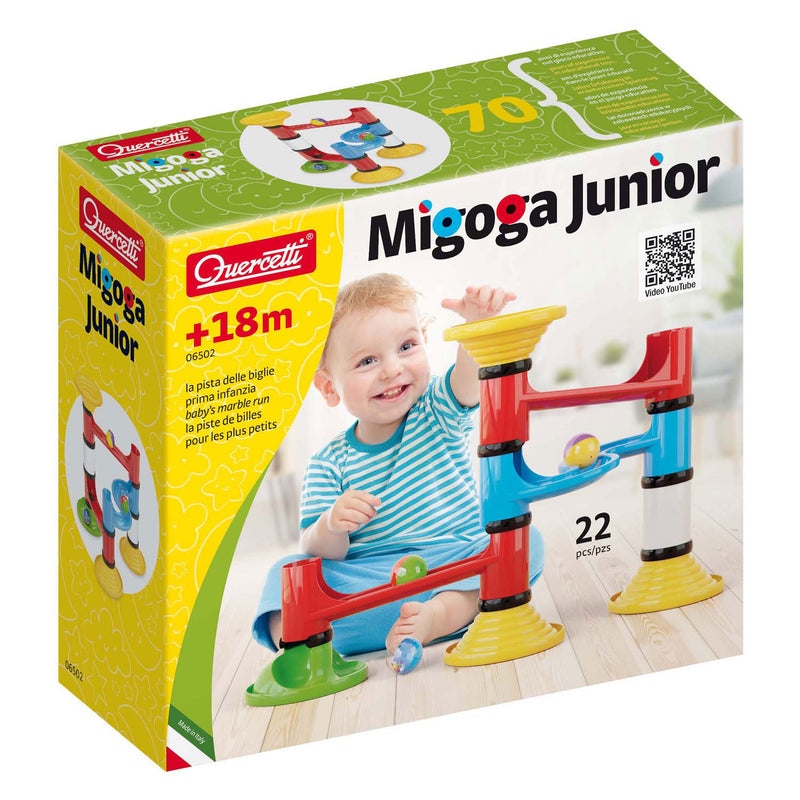 Load image into Gallery viewer, Quercetti knikkerbaan migoga junior, 22dlg.