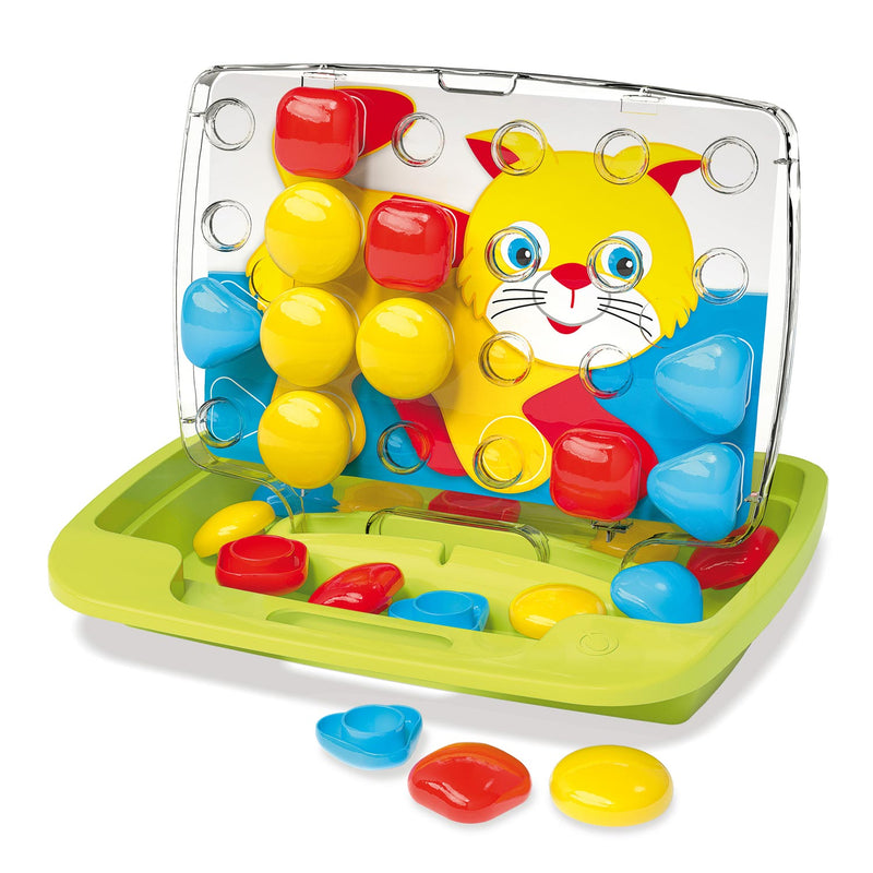 Load image into Gallery viewer, Quercetti pixel baby insteekmozaïek poes