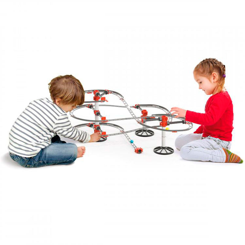 Load image into Gallery viewer, Quercetti rollar coaster knikkerbaan - 94-delige set voor 6+ jaar