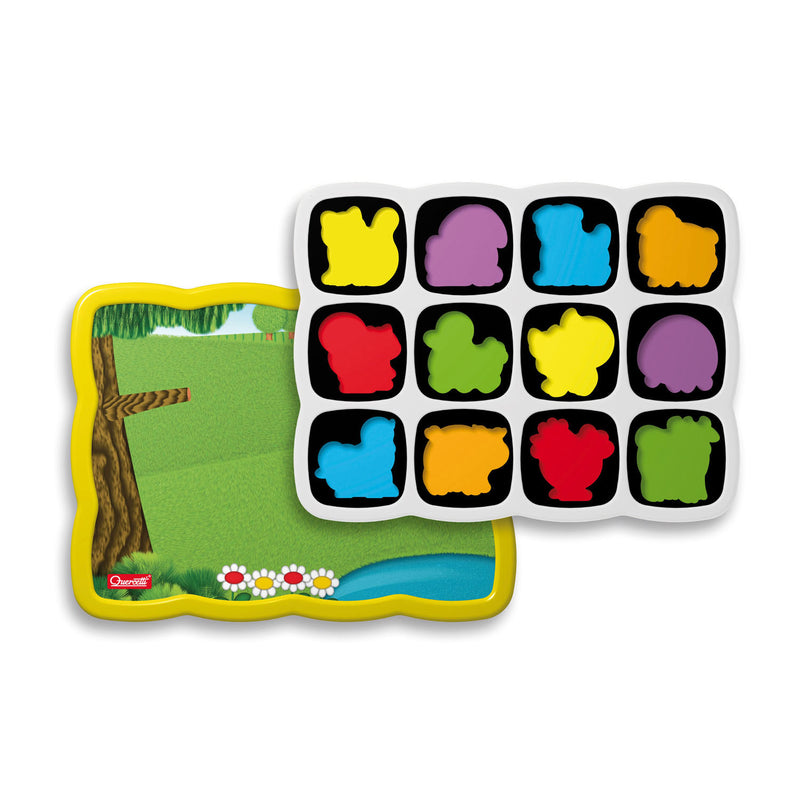 Load image into Gallery viewer, Quercetti vormenpuzzel boerderij junior 12 stukjes