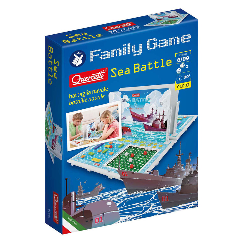 Load image into Gallery viewer, Quercetti sea battle spel