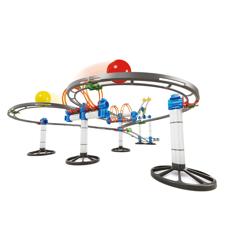 Load image into Gallery viewer, Quercetti knikkerbaan skyrail league 7,5 meter racebaan speelgoed.