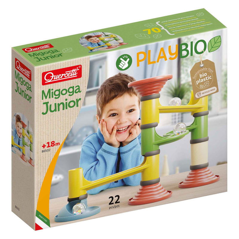 Load image into Gallery viewer, Quercetti playbio junior knikkerbaan migoga