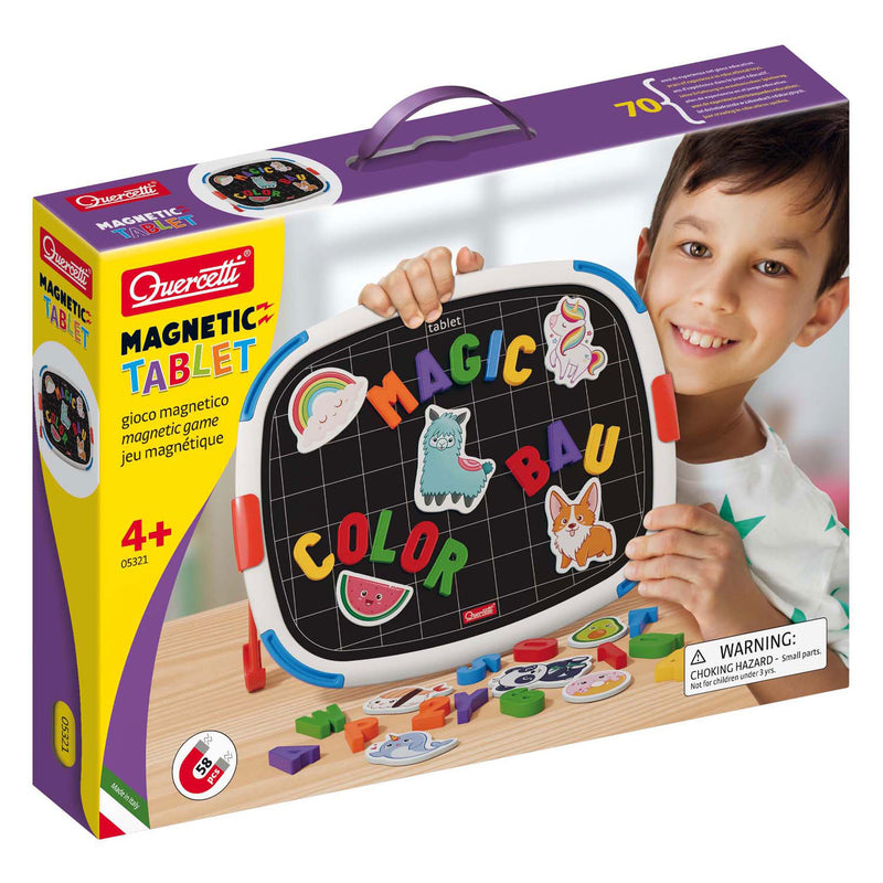 Load image into Gallery viewer, Quercetti magneet tablet basis letters