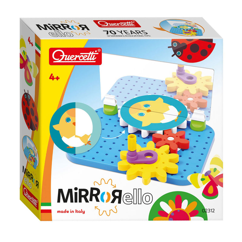 Load image into Gallery viewer, Quercetti mirrorello tandwielenset dieren