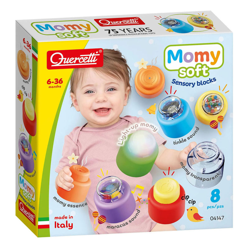 Load image into Gallery viewer, Quercetti momy soft sensory - 8dlg.