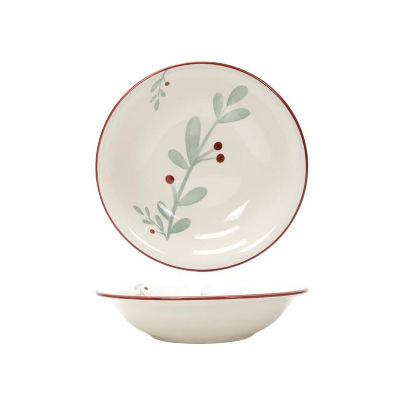 Load image into Gallery viewer, Svenska living bord diep 'berry' rood ø20,5cm