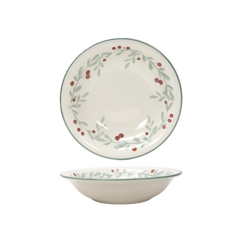 Load image into Gallery viewer, Svenska living diepbord 'berry' groen ã˜20,5cm