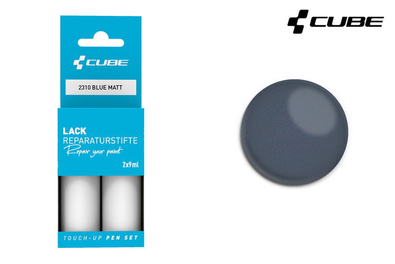 Load image into Gallery viewer, Cube touch-up pen set blue matt
