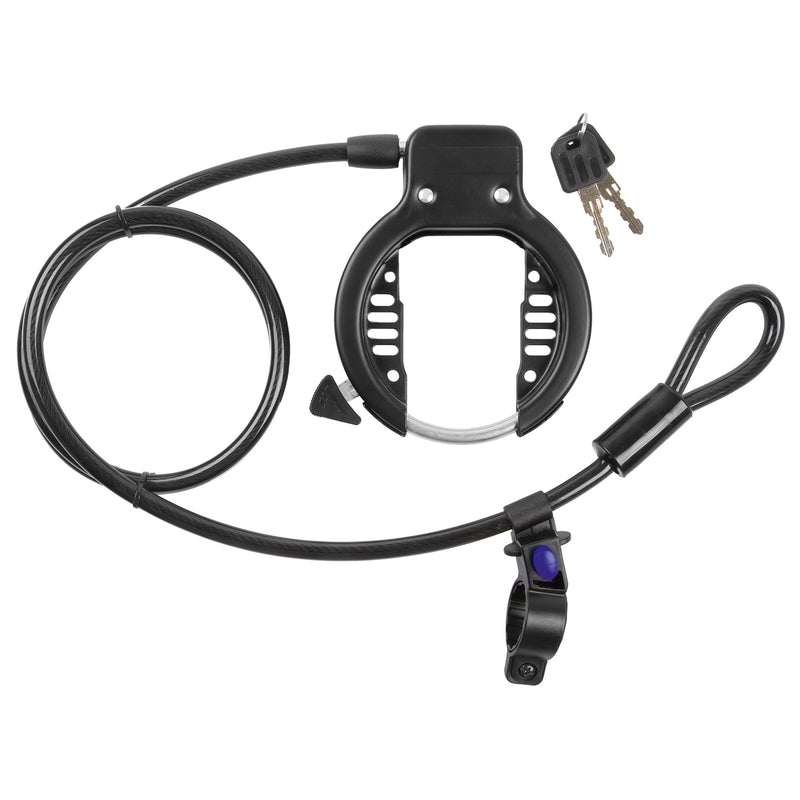 Load image into Gallery viewer, M-wave ringloop frame lock with cable