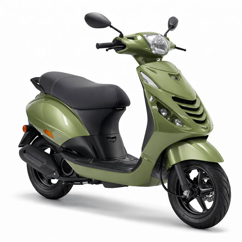 Load image into Gallery viewer, Edge plaatset 5-delig voor piaggio zip-sp vanaf bouwjaar 2000 - districtgroen